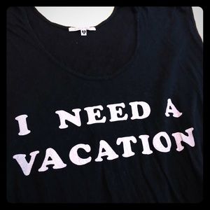 Wildfox “I need a vacation” CoverUp